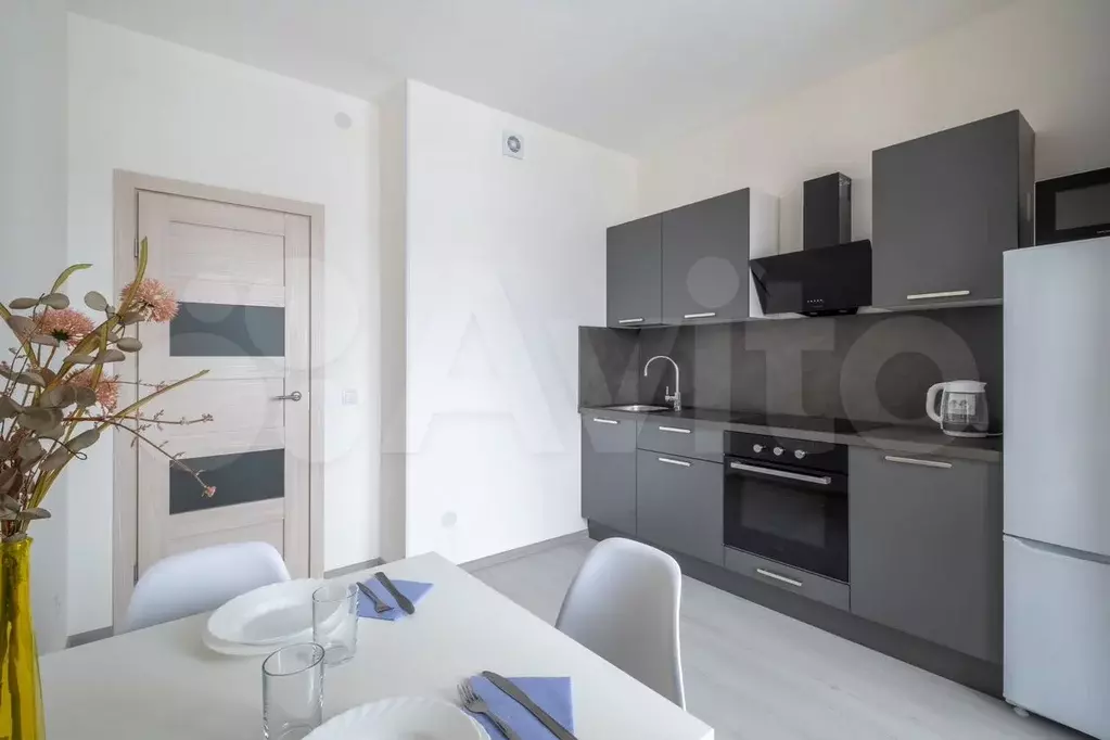 1-к. квартира, 37 м, 3/5 эт. - Фото 1