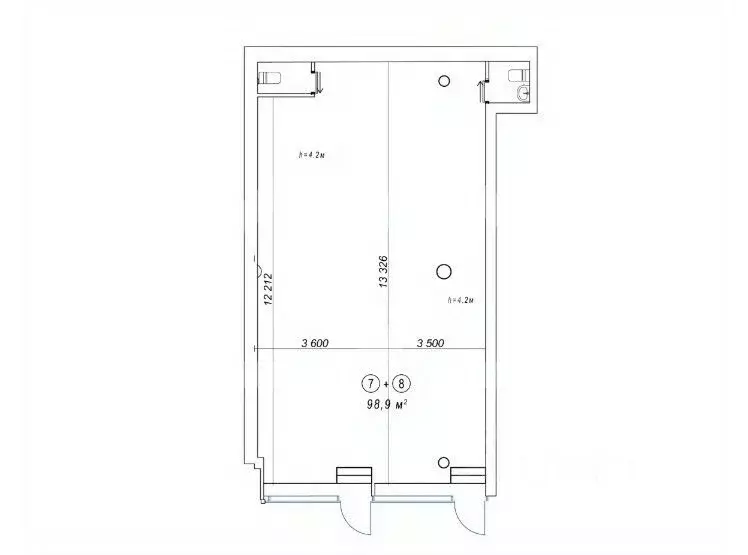 Помещение свободного назначения в Москва ул. Красная Пресня, 12 (99 м) - Фото 2