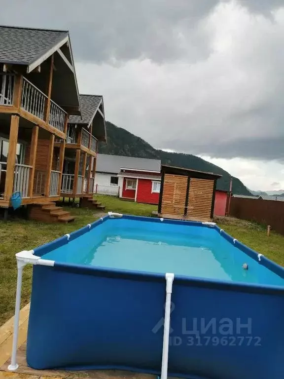 Дом в Алтай, Чемальский район, с. Анос ул. Тополиная, 21 (50 м) - Фото 1