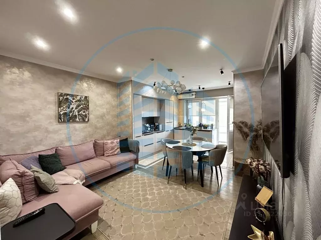 3-к кв. Ставропольский край, Ессентуки Октябрьская ул., 458 (88.6 м) - Фото 1