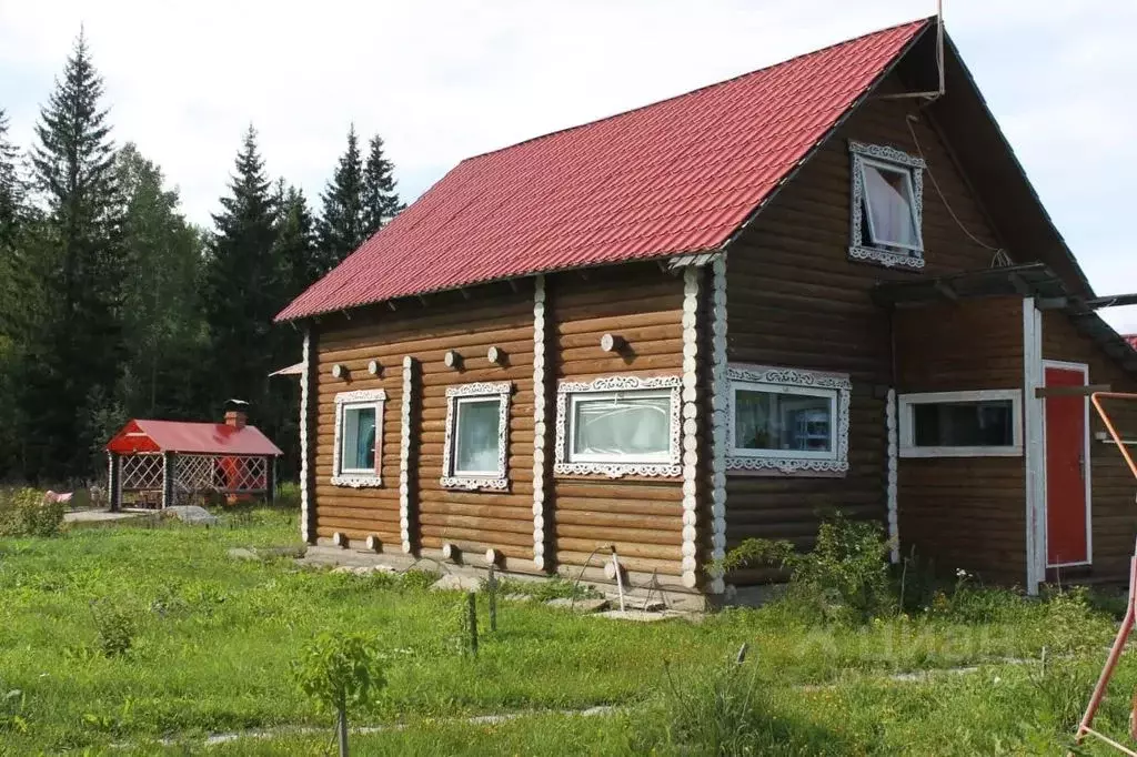 Дом в Карелия, Питкярантский муниципальный округ, д. Янис ул. Полевая, ... - Фото 0