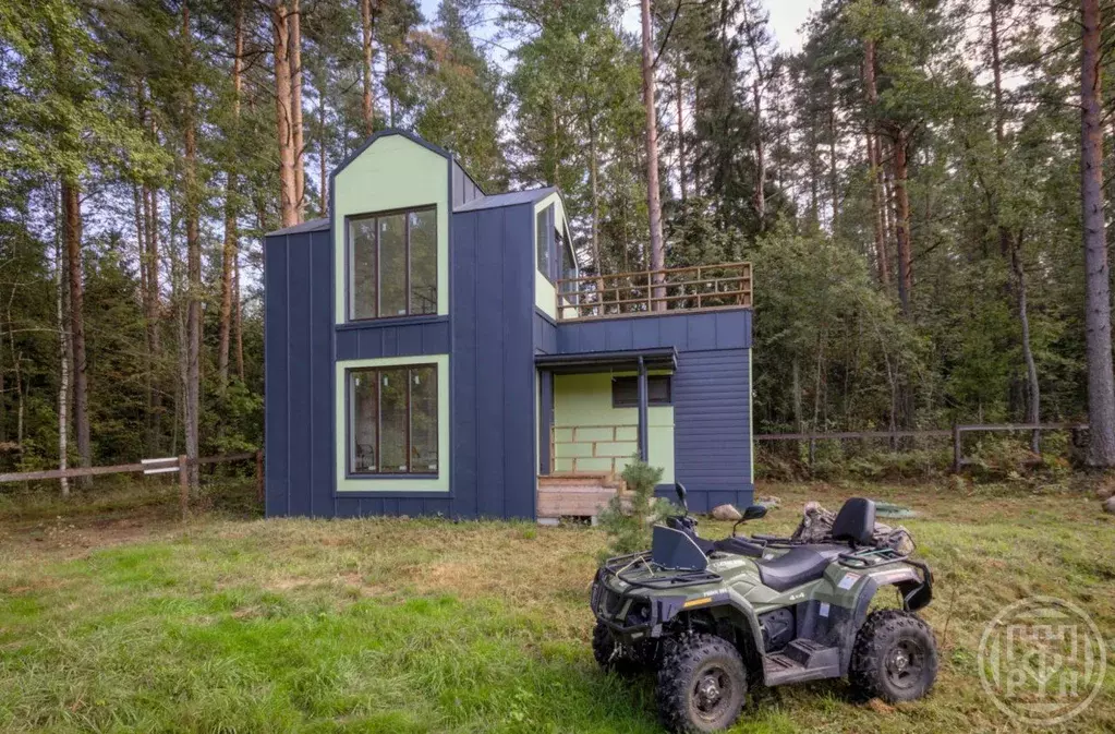 Дом в Ленинградская область, Выборгский район, Полянское с/пос, ... - Фото 1