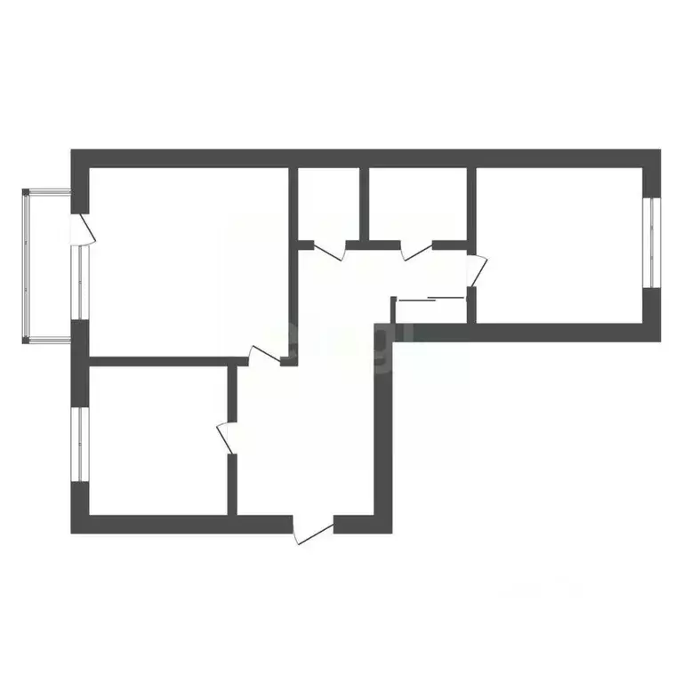 2-к кв. Амурская область, Благовещенск Театральная ул., 94 (50.3 м) - Фото 2