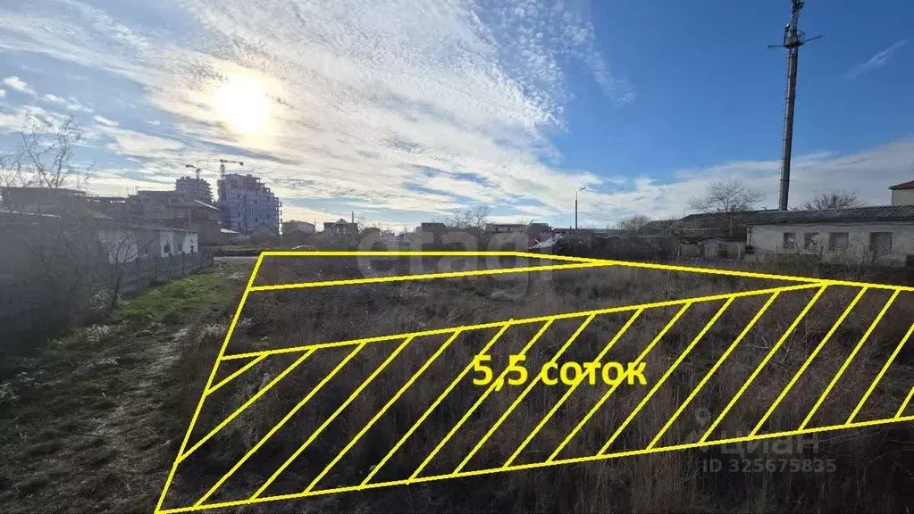 Участок в Крым, Сакский район, Лесновское с/пос, с. Прибрежное ул. ... - Фото 2