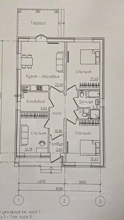Дом в Воронежская область, Семилукский район, с. Девица Первомайская ... - Фото 2