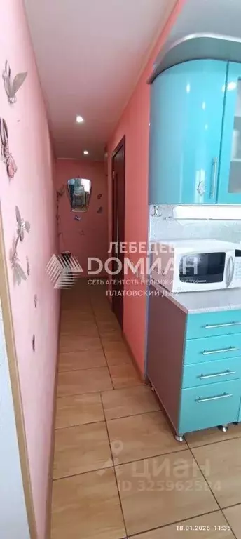 1-к кв. Ростовская область, Новочеркасск Грушевская ул. (26.6 м) - Фото 2