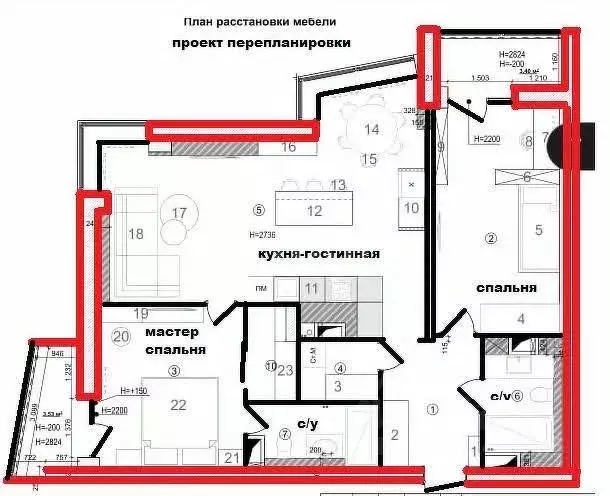 3-к кв. Волгоградская область, Волгоград Ангарская ул., 7А (83.4 м) - Фото 2