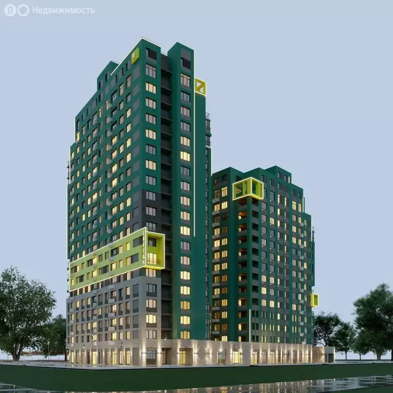 1-комнатная квартира: Тюмень, микрорайон ДОК, ЖК Приятное окружение ... - Фото 1
