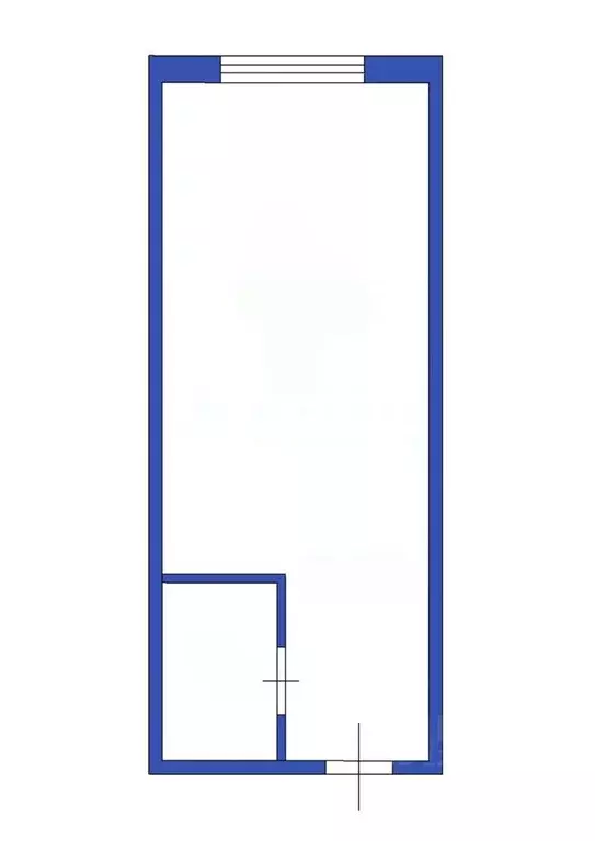 1-к кв. Кемеровская область, Кемерово Инициативная ул., 5А (23.0 м) - Фото 2