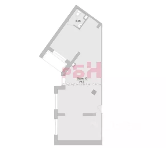 Офис в Свердловская область, Екатеринбург ул. Черкасская, 7/1 (77 м) - Фото 2