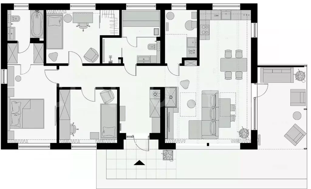 Дом в Ленинградская область, Ломоносовский район, Аннинское городское ... - Фото 2