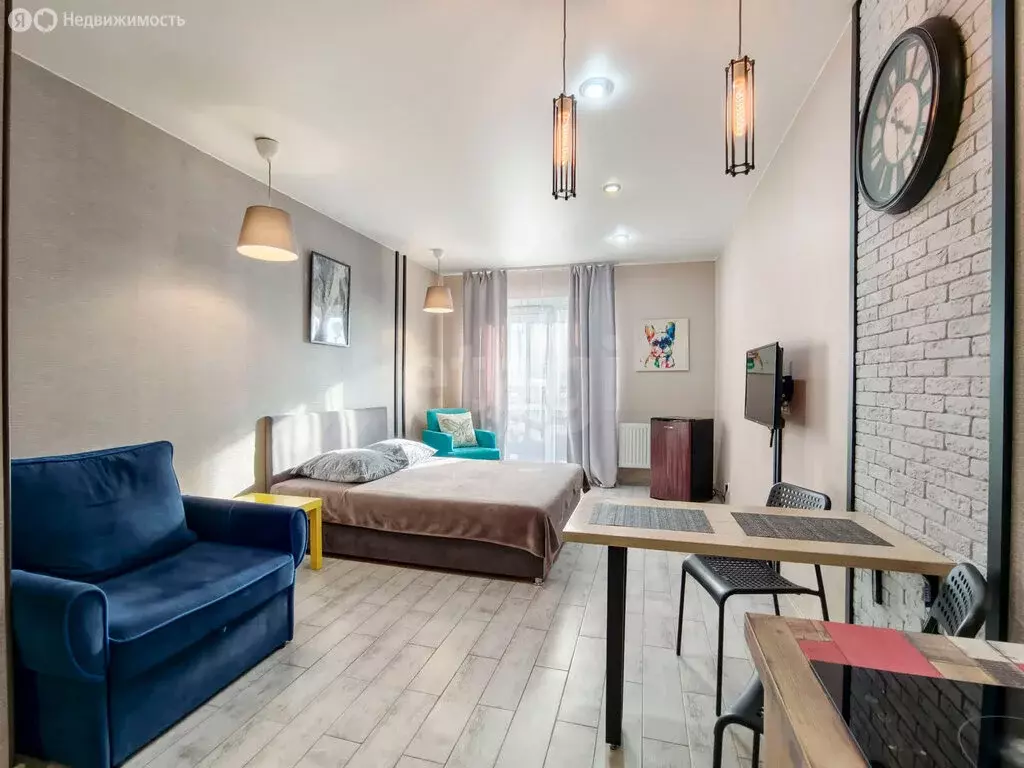 Квартира-студия: Тюмень, улица Дмитрия Менделеева, 2к1 (29.3 м) - Фото 2