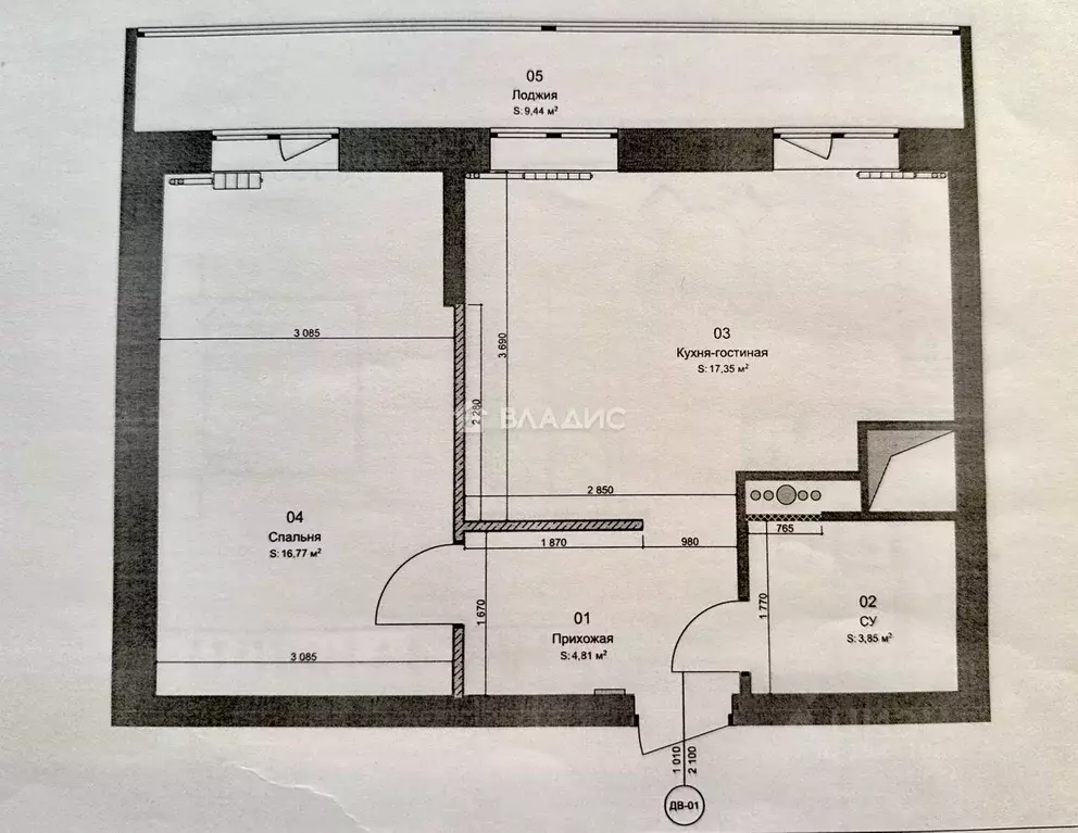 1-к кв. Московская область, Красногорск городской округ, Путилково пгт ... - Фото 2