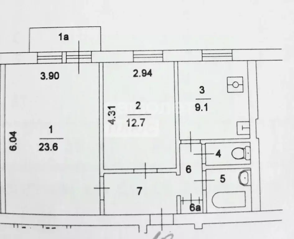 2-к кв. москва ул. винокурова, 5/6к2 (57.2 м) - Фото 1