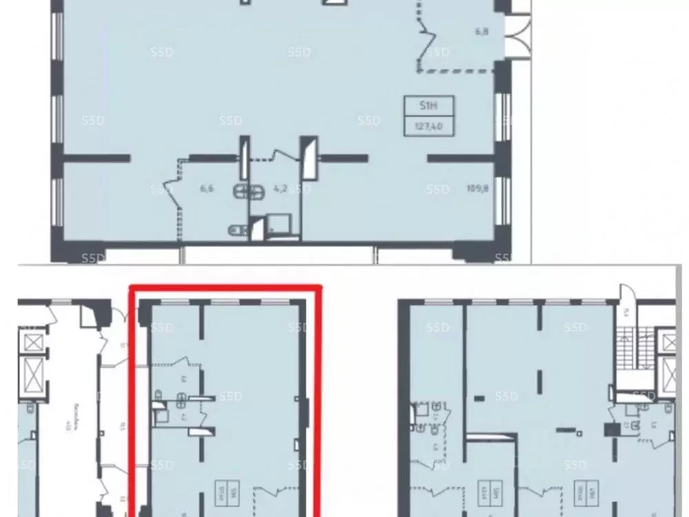 Торговая площадь в Московская область, Мытищи пер. 1-й Стрелковый, 5к1 ... - Фото 2