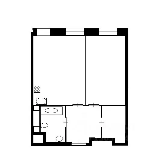 2-к кв. Москва ул. Василисы Кожиной, 13 (55.0 м) - Фото 2