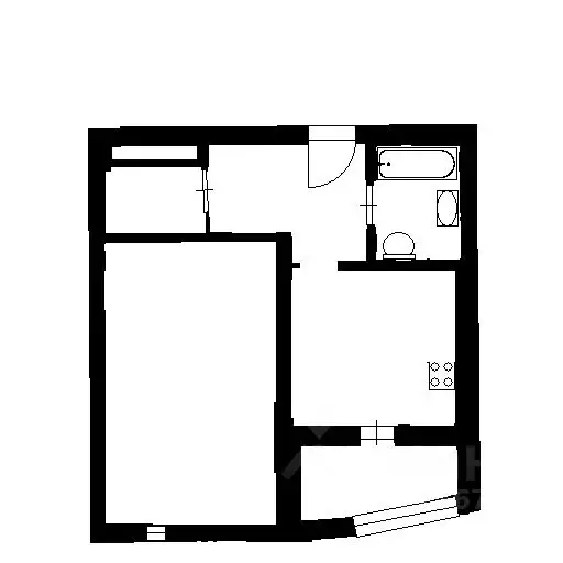 1-к кв. Башкортостан, Уфа ул. Аксакова, 2 (50.0 м) - Фото 2