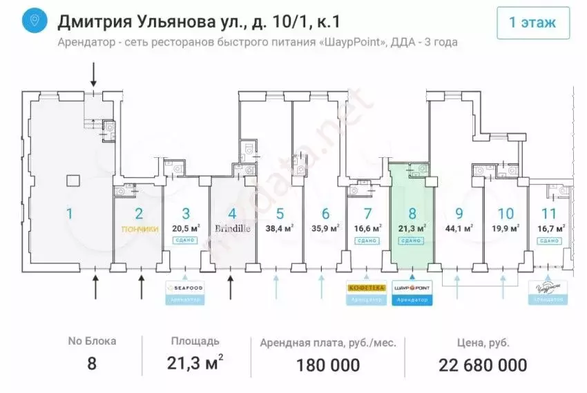 Свободного назначения, 21.3 м - Фото 0