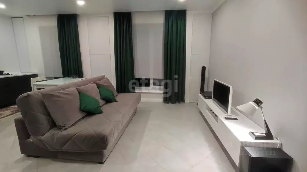 Студия Смоленская область, Смоленск Красноборская ул., 6к4 (34.9 м) - Фото 1