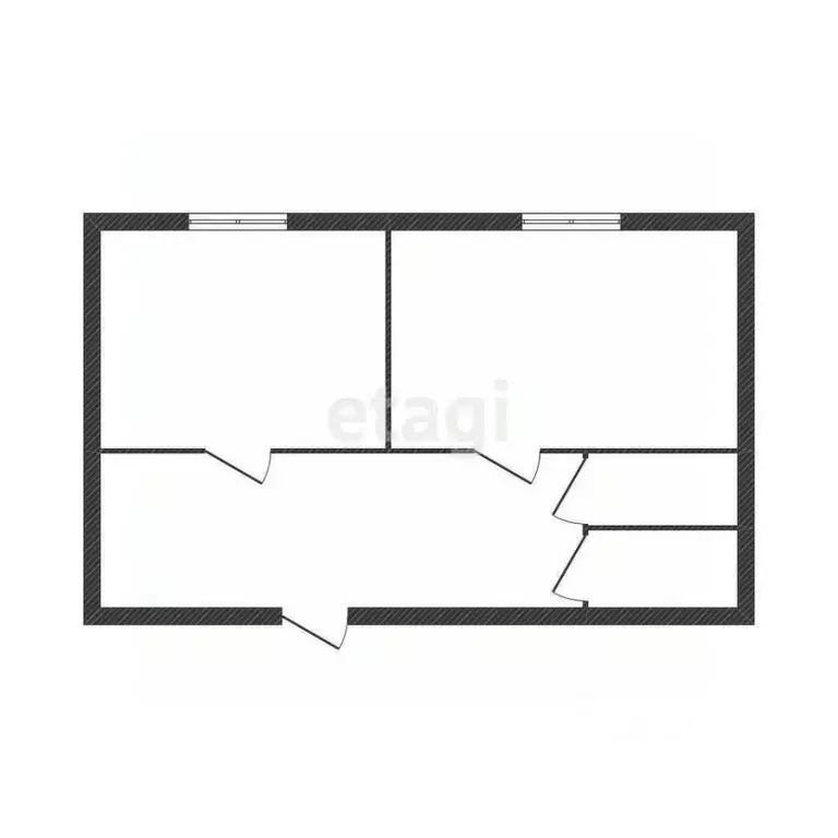 1-к кв. Белгородская область, Старый Оскол Дубрава мкр, 3 кв-л, 2 ... - Фото 1