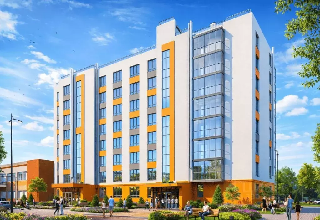 1-к кв. Ярославская область, Ярославль Суздальское ш., 5а (38.69 м) - Фото 1