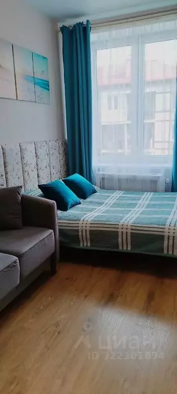 Студия Калининградская область, Светлогорск ул. Цветочная, 1 (26.0 м) - Фото 1