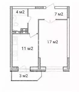 1-к кв. Ярославская область, Ярославль Институтская ул., 13 (40.2 м) - Фото 2