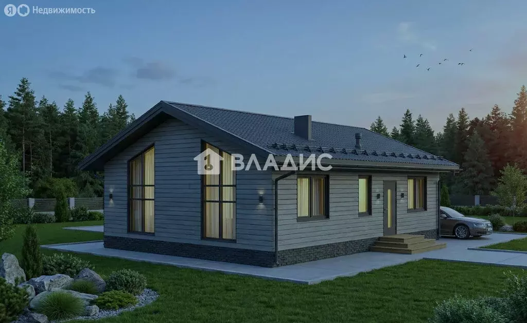 Дом в посёлок Красное Эхо, улица Строителей, 14 (74 м) - Фото 1