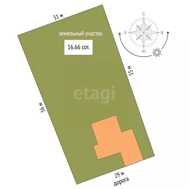 Дом в Забайкальский край, Читинский район, с. Засопка Нагорная ул., 12 ... - Фото 2