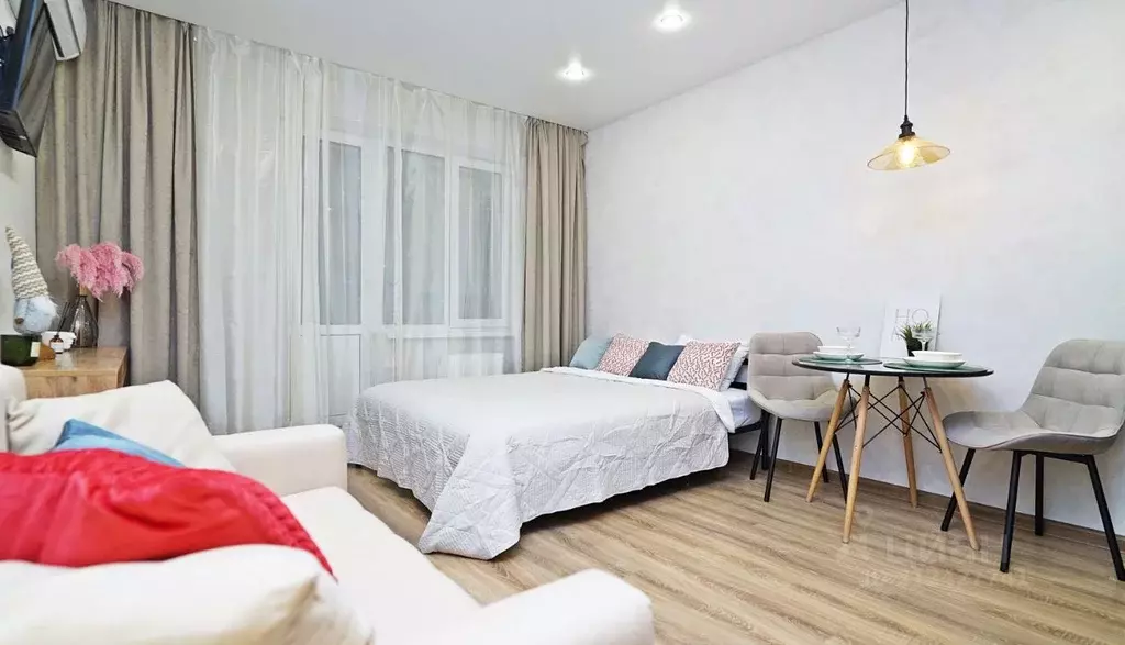 1-к кв. Татарстан, Казань ул. Космонавтов, 61Е (27.0 м) - Фото 1
