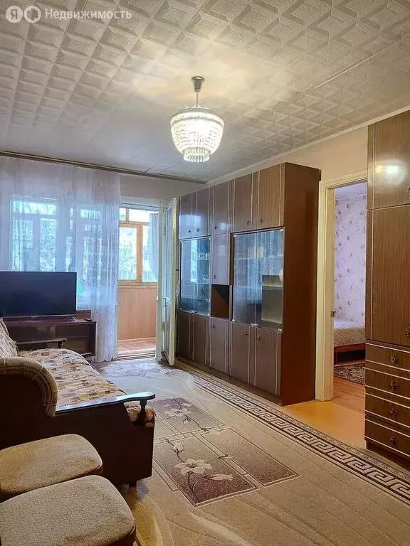 2-комнатная квартира: Новокуйбышевск, улица Дзержинского, 3 (45.2 м) - Фото 2