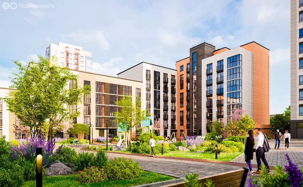 1-комнатная квартира: Новосибирск, ЖК Расцветай на Красном (49 м) - Фото 2