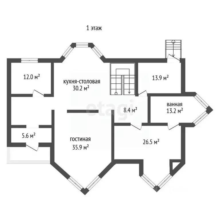 Дом в Карелия, Сегежа Линдозерская ул., 1 (340 м) - Фото 1