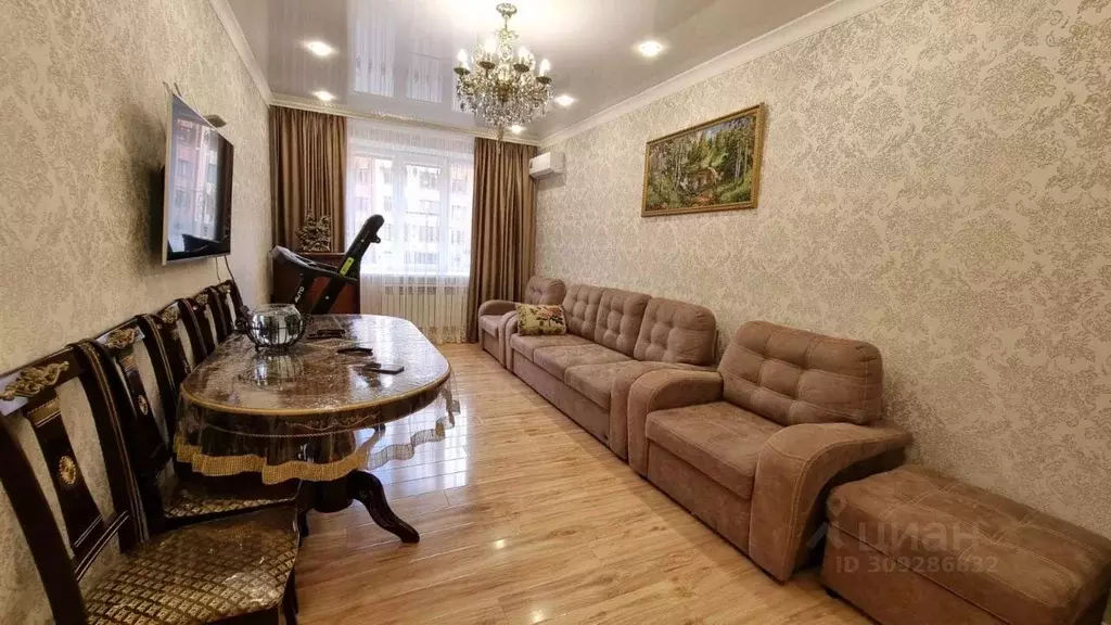 3-к кв. Северная Осетия, Владикавказ ул. Курсантов-Кировцев, 29к3 ... - Фото 1