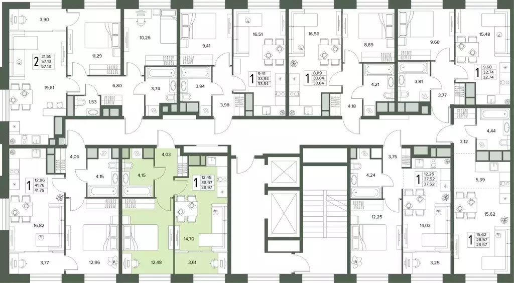 2-к кв. Московская область, Серпухов  (38.97 м) - Фото 2