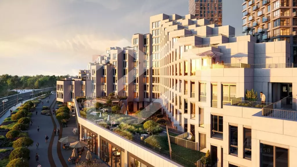 Торговая площадь в Москва наб. Марка Шагала, 15к2 (91 м) - Фото 1