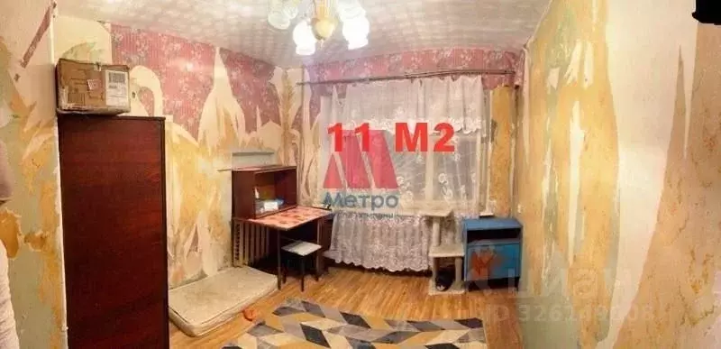 Комната Ярославская область, Рыбинск Тракторная ул., 3В (33.0 м) - Фото 1