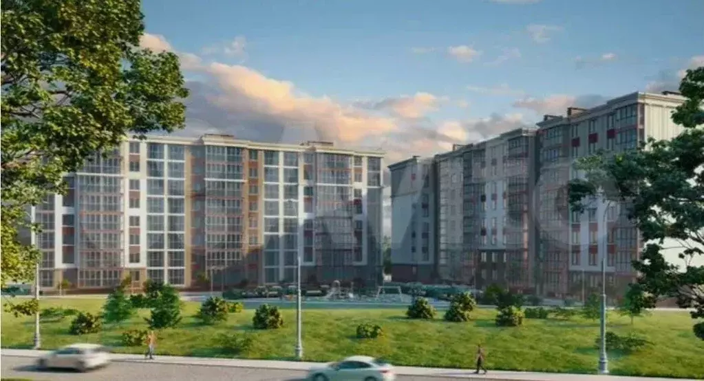 2-к. квартира, 61,7 м, 3/8 эт. - Фото 0