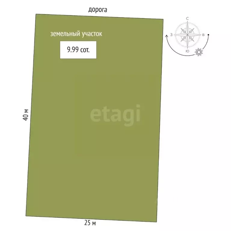 Участок в Тюменская область, Нижнетавдинский муниципальный округ, ... - Фото 1