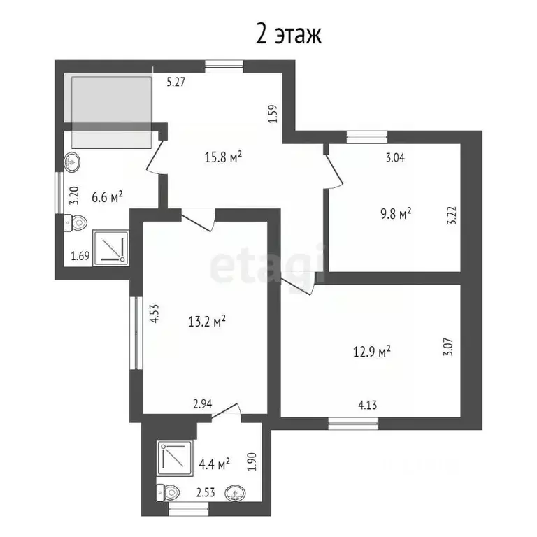Дом в Крым, Евпатория Дружба СТ, ул. 1-я Аллея (157 м) - Фото 2