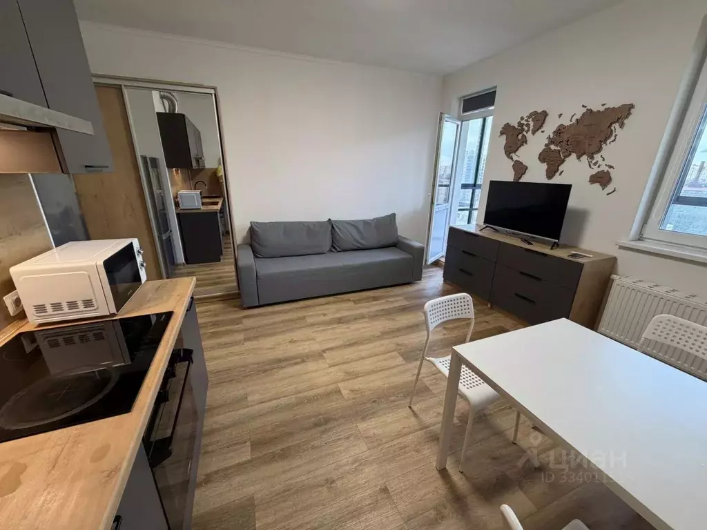 Студия Санкт-Петербург ул. Среднерогатская, 16к2 (25.3 м) - Фото 1