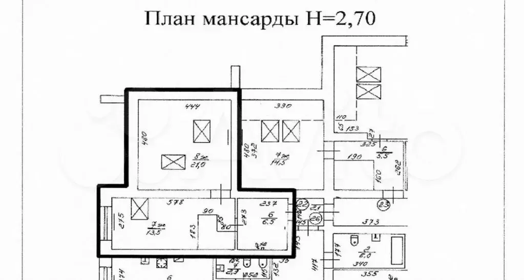 3-к. квартира, 82,3 м, 5/6 эт. - Фото 1
