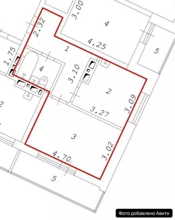 Квартира-студия: Новосибирск, Ипподромская улица, 12 (42 м) - Фото 1