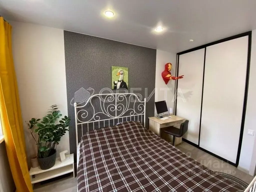 1-к кв. Тюменская область, Тюмень ул. Раушана Абдуллина, 2к1 (34.1 м) - Фото 1