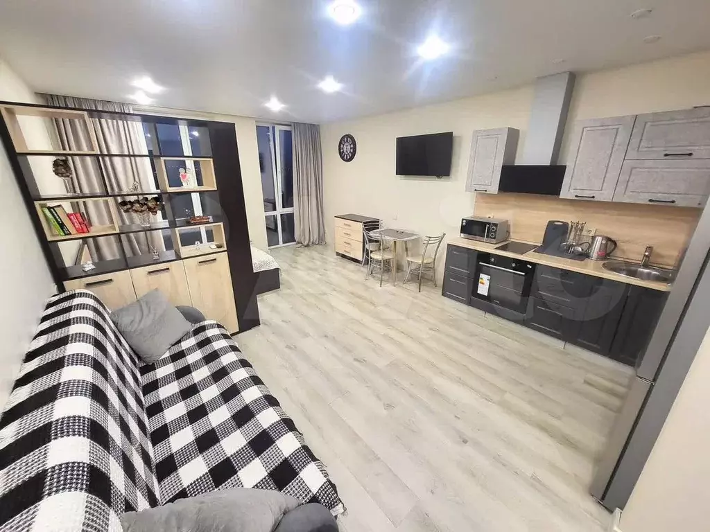 Квартира-студия, 34 м, 6/25 эт. - Фото 1