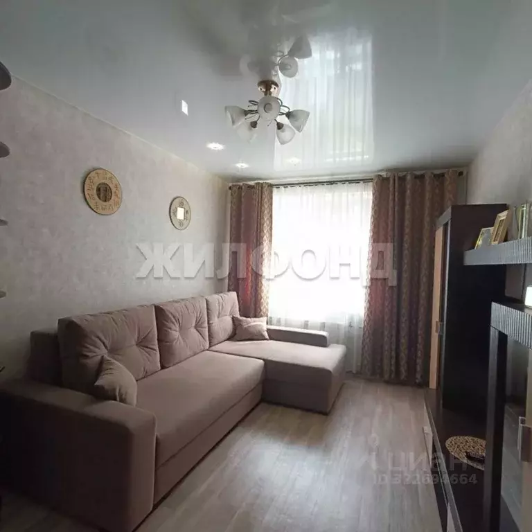 1-к кв. Новосибирская область, Новосибирск ул. Костычева, 40/3 (38.6 ... - Фото 1