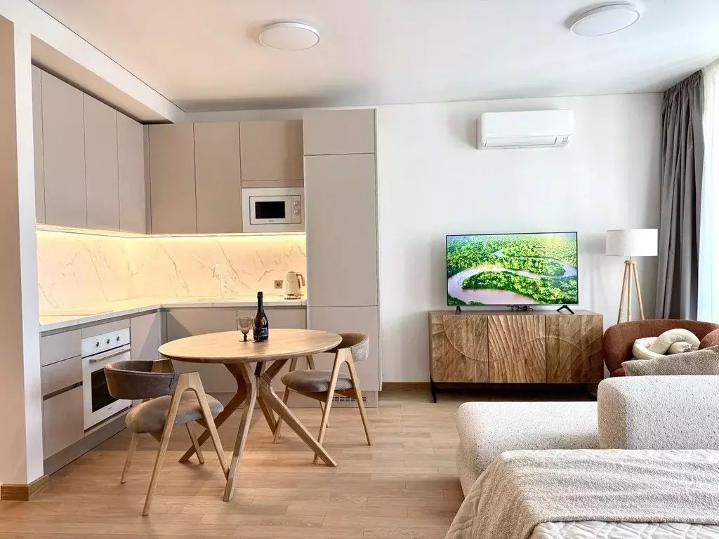 Квартира, 1 комната, 37.1 м - Фото 1