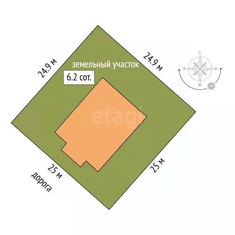 Дом в Ямало-Ненецкий АО, Тарко-Сале Пуровский район, ул. Миронова, 15 ... - Фото 1