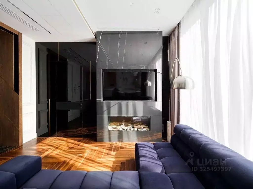 2-к кв. Москва 1-й Красногвардейский проезд, 22с2 (73.2 м) - Фото 2