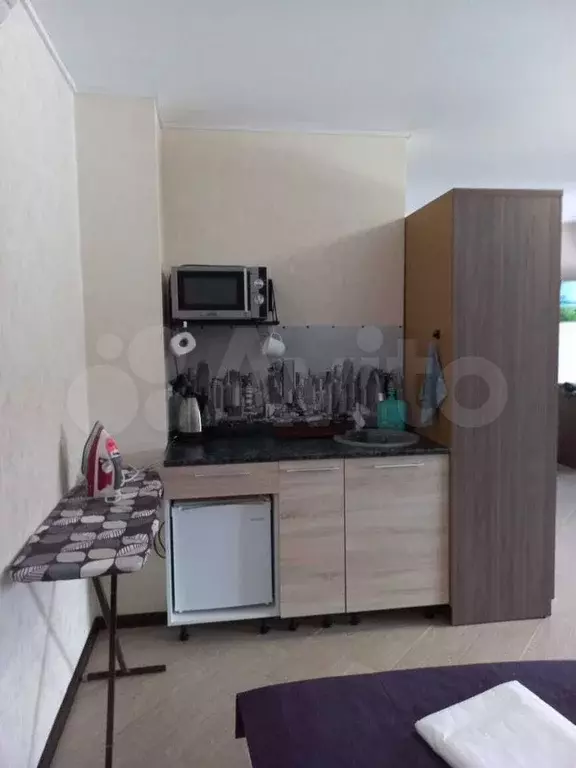 Квартира-студия, 33 м, 4/4 эт. - Фото 1